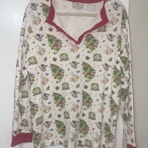 Smockingbird grinch pjs